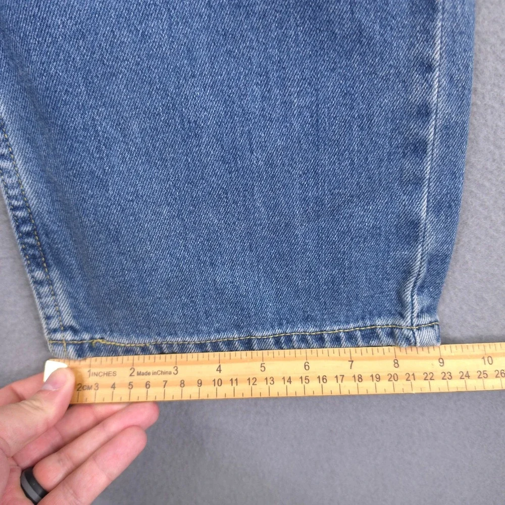 Levis SilverTab Jeans Relaxed Fit Blue Denim 36x30 100% Cotton Vintage 90s Y2K